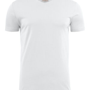 Heavy V-Neck - Weiss - Front