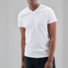 Heavy V-Neck - Weiss - Model