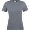 Light T-shirt Woman - Stahlgrau - Front
