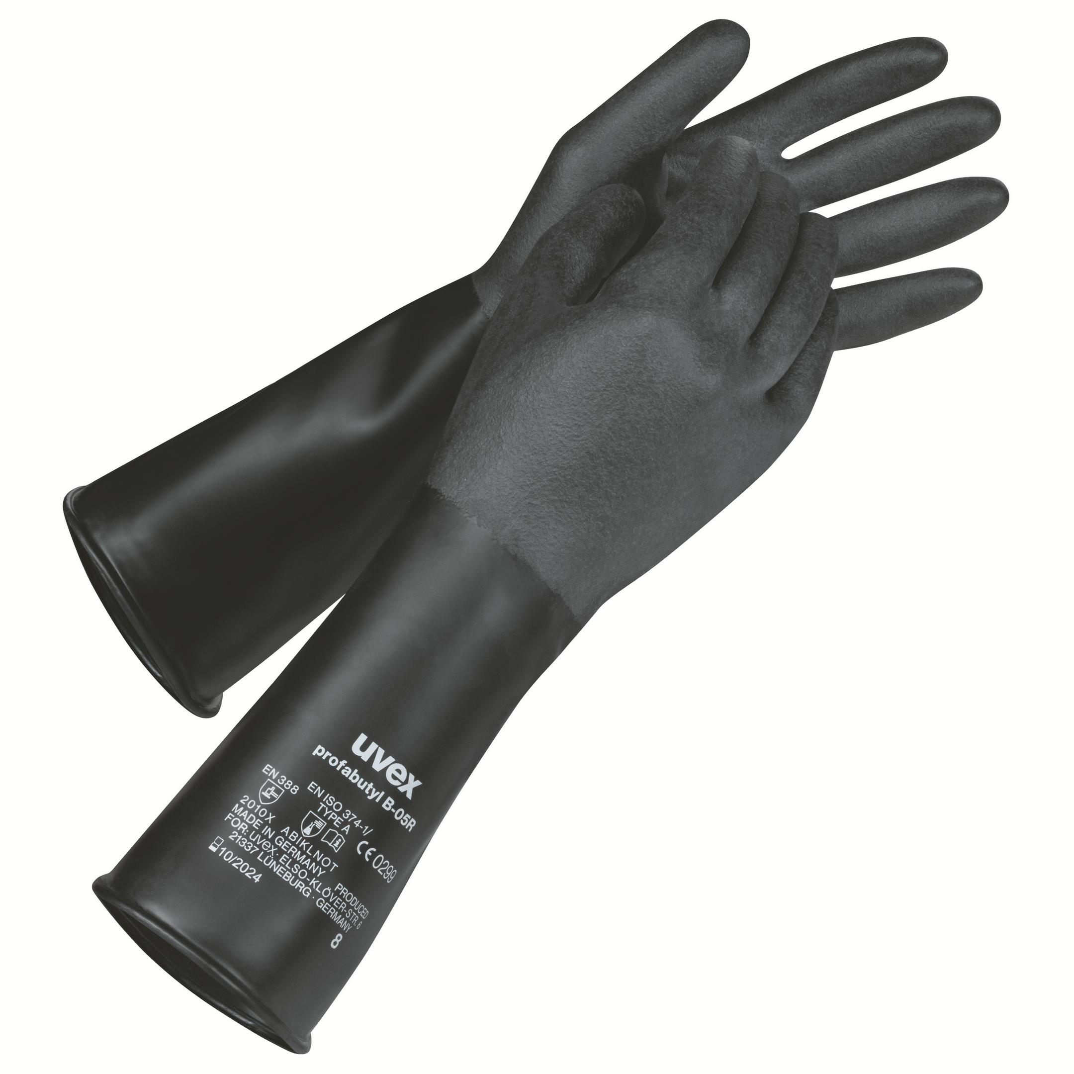 uvex profabutyl B-05R Chemikalienschutzhandschuh - 2355817