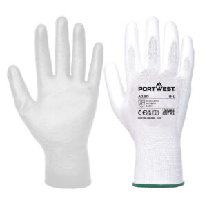 Portwest PU-Beschichtete-Handschuhe - weiss - Front
