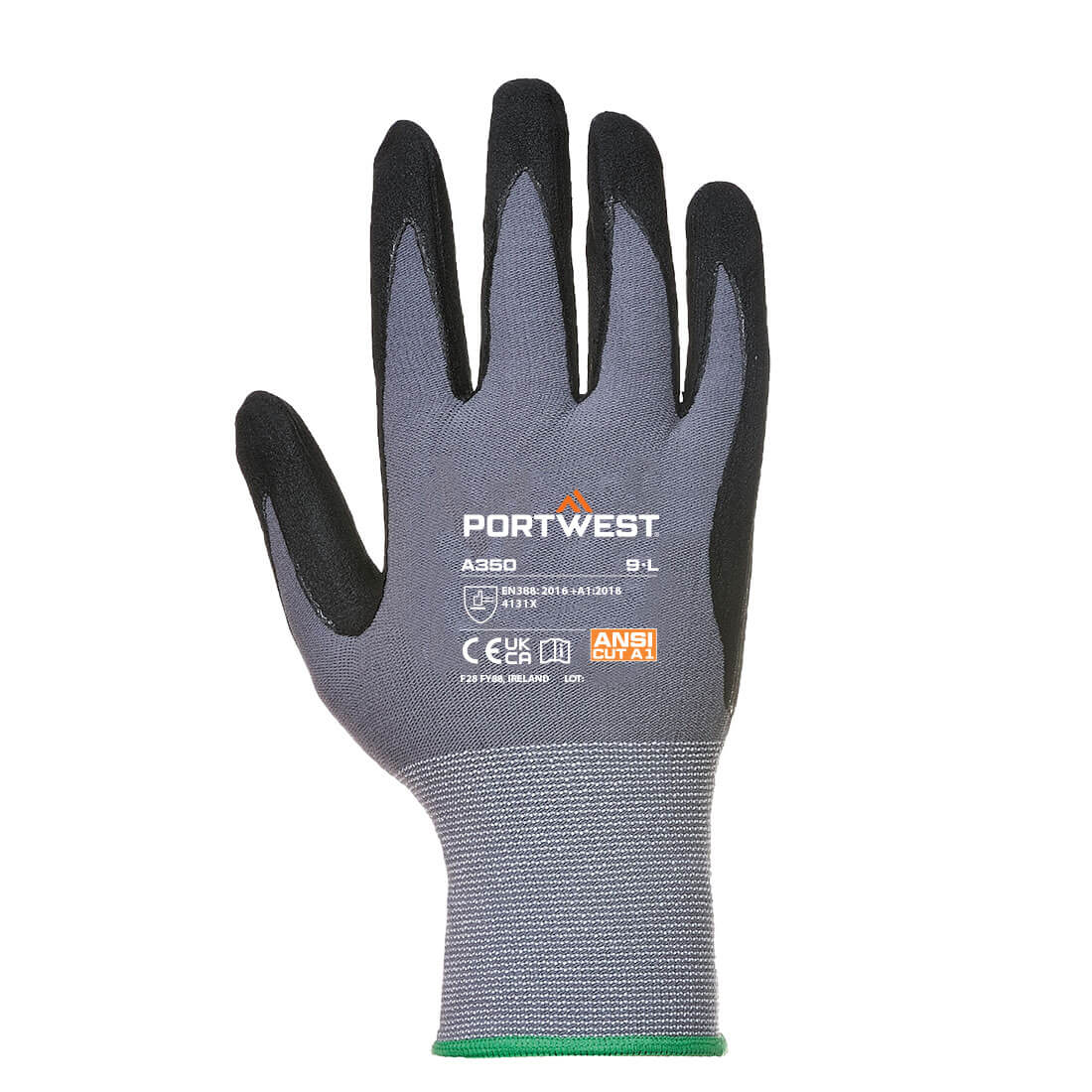 Portwest Dermiflex Nitrilschaum-Handschuhe - 12 Paar - A350BKR_R