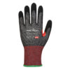 Portwest Nitrilschaum-Schnittschutzhandschuh - schwarz - Back