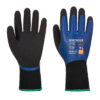 Portwest Thermo Pro Latex-Handschuhe - blau/schwarz - Front
