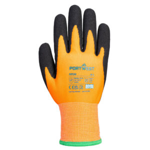 Thermo Pro Ultra Handschuhe - orange/schwarz - Back