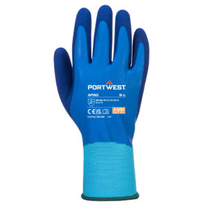 Portwest Liquid Pro Handschuhe - royalblau - Back