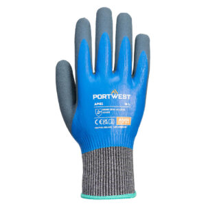 Portwest Liquid Pro HR Schnittschutzhandschuhe - royalblau - Front