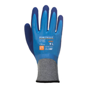 Portwest Liquid Pro HR Schnittschutzhandschuhe - royalblau - Back