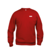 Basic Roundneck Stmm - 35 rot - Front