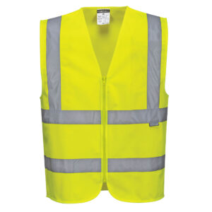 Portwest Warnschutzweste mit Reissverschluss - C375YER