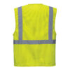 Portwest Athen Warnschutz MeshAir Exekutiv Weste - gelb - Back