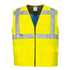 Portwest Warnschutz Kühlweste - gelb - Front