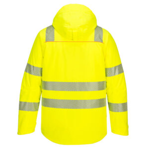 Portwest Warnschutz Stretch-Winterjacke - gelb/schwarz - Back
