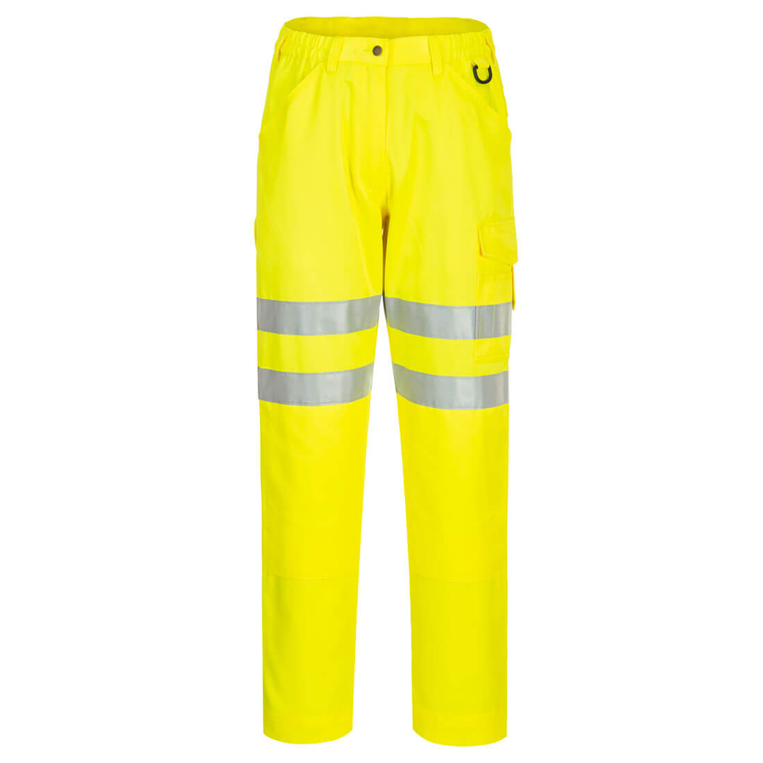 Portwest ECO Warnschutz-Arbeitshose - gelb - Front