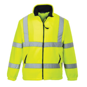 Portwest Warnschutz Fleecejacke - gelb - Front