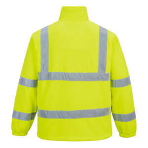 Portwest Warnschutz Fleecejacke - gelb - Back