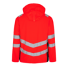 F. Engel Safety Shellparka - Orange - 4720 rot/schwarz - Back
