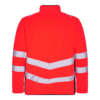 F. Engel Safety Fleecejacke - 4720 rot/schwarz - Back