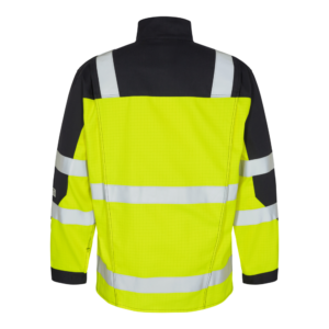 F. Engel Safety & EN ISO 20471 Multinorm Jacke - 3820 gelb/schwarz - Back