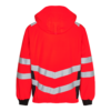 F. Engel Safety Pilotjacke Orange - 4720 rot/schwarz - Back