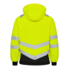 F. Engel Safety Pilotjacke Gelb - 3820 gelb/schwarz - Back