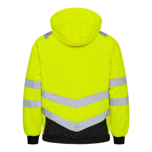 F. Engel Safety Pilotjacke Gelb - 3820 gelb/schwarz - Back