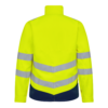 F. Engel Safety Sicherheitsjacke in Gelb - 3820 gelb/schwarz - Back