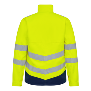 F. Engel Safety Sicherheitsjacke in Gelb - 3820 gelb/schwarz - Back