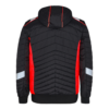 F. Engel Cargo Steppjacke - 2047 schwarz/rot - Back