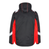 F. Engel Cargo Winterjacke - 2047 schwarz/rot - Back