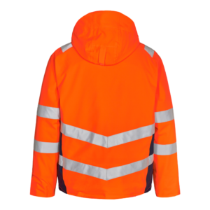 F. Engel Safety Warn-Winterjacke Orange - 10165 orange/blauink - Back