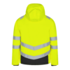 F. Engel Safety Warn-Winterjacke Gelb - 3820 gelb/schwarz - Back