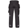 F. Engel Galaxy Arbeitshose mit Holstertaschen - 7920 anthrazitgrau/schwarz - Back