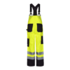 F. Engel Safety EN ISO 20471 Norm-Latzhose - 3820 gelb/schwarz - Back