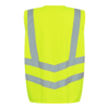 Safety Verkehrsweste - 38 gelb - Back