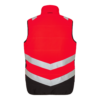 Safety Stepp-Innenweste - 4720 rot/schwarz - Back