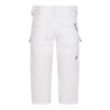 X-treme Handwerker 3/4-Hose mit 4-Wege-Stretch - 3 weiss - Back