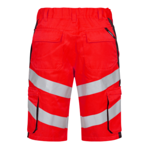 Safety Light Shorts - 4720 rot/schwarz - Back