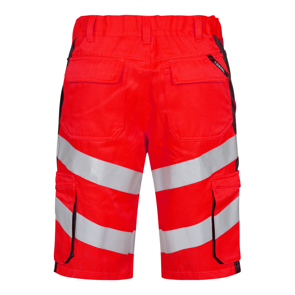 Safety Light Shorts - 4720 rot/schwarz - Back