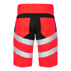 Safety Shorts - 4720 rot/schwarz - Back