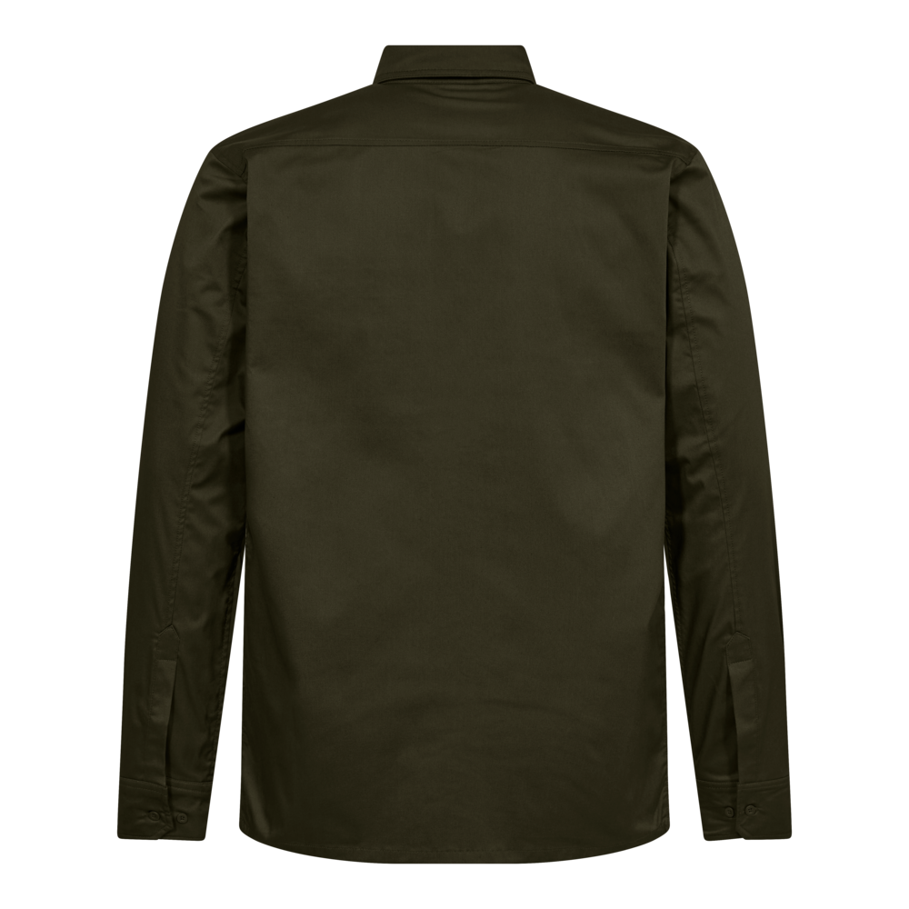 Extend Langarm-Hemd mit Stretch - 53 waldgrün - Back