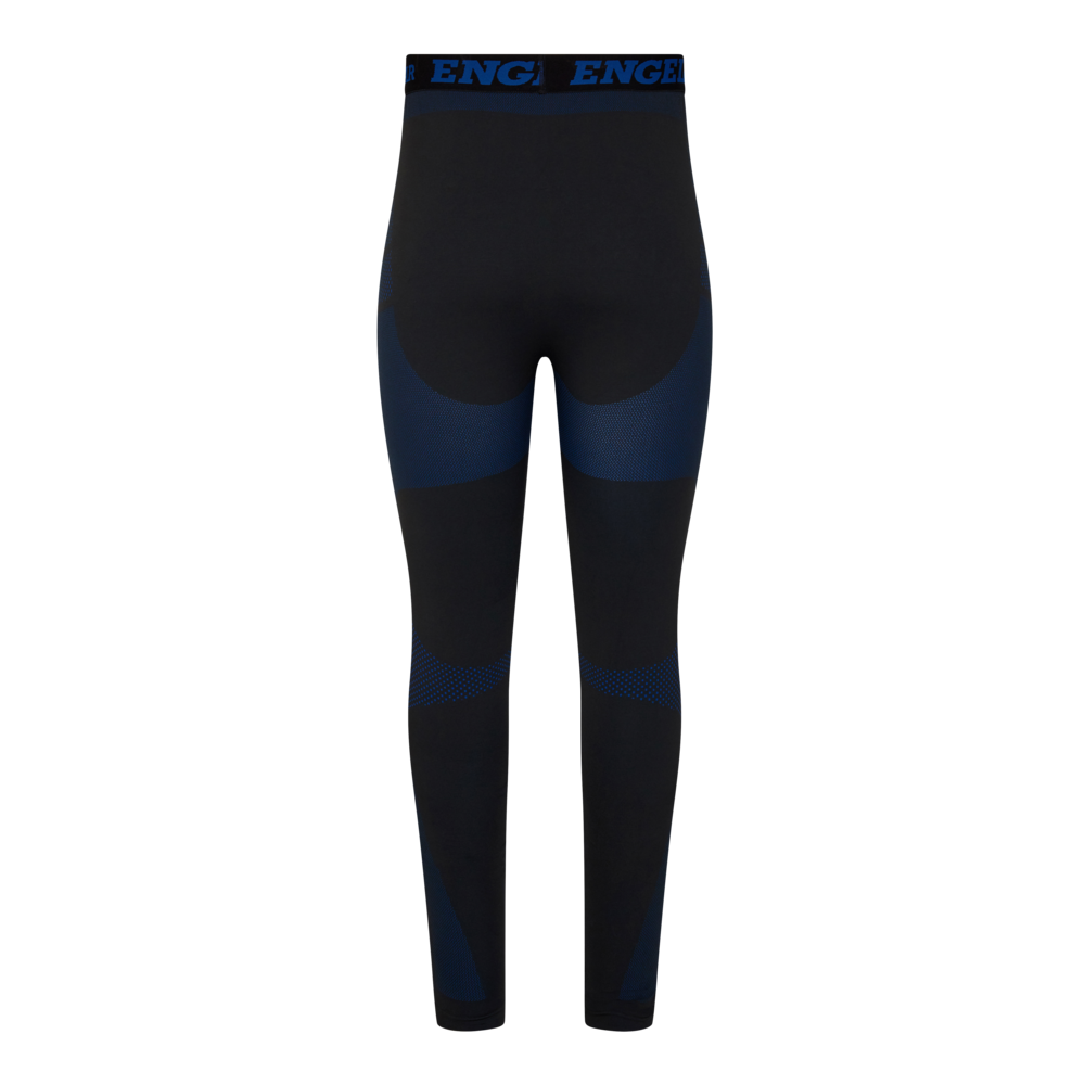 Nahtlose lange Unterhose aus Bambus - 20 schwarz - Back