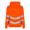 Safety Damen Sweatcardigan - 1079 orange/anthrazit - Back