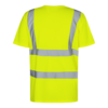 F. Engel Safety Warn-T-Shirt mit Brusttasche - 38 gelb - Back