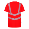 F. Engel Safety Warnschutz-Shirt Fluoreszierend - 47 rot - Back