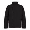 F. Engel Fleece Extend Softshelljacke - 20 schwarz - Front