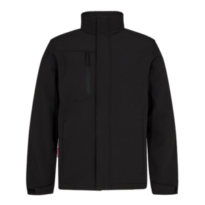 F. Engel Fleece Extend Softshelljacke - 20 schwarz - Front