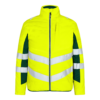 F. Engel Safety Steppjacke - 381 gelb/grün - Front