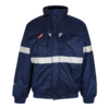 F. Engel Enterprise Pilotjacke mit Reflektoren - 6 marine - Front