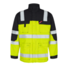 F. Engel Safety & EN ISO 20471 Multinorm Jacke - 3820 gelb/schwarz - Front